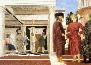 Piero della Francesca The Flagellation oil painting reproduction